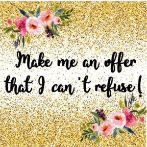 Reasonable offers welcome!